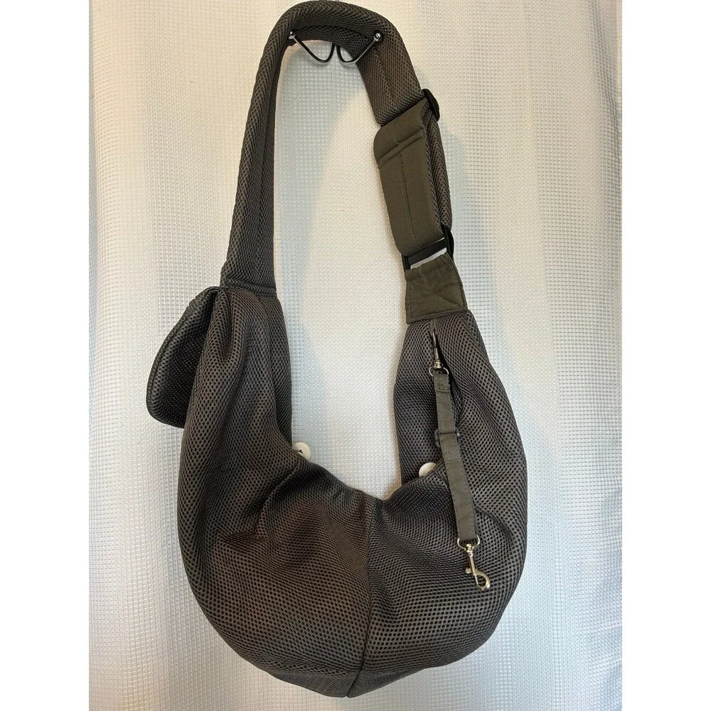SlowTon Pet Sling Carrier, a hands-free shoulder bag